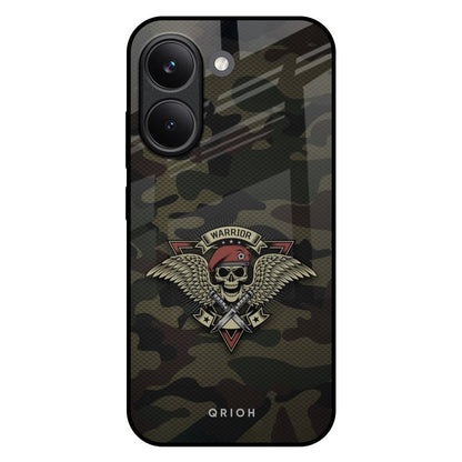 Army Warrior Poco X8 Pro 5G Glass Back Cover Online