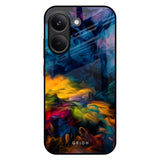 Multicolor Oil Painting Poco X8 Pro 5G Glass Back Cover Online