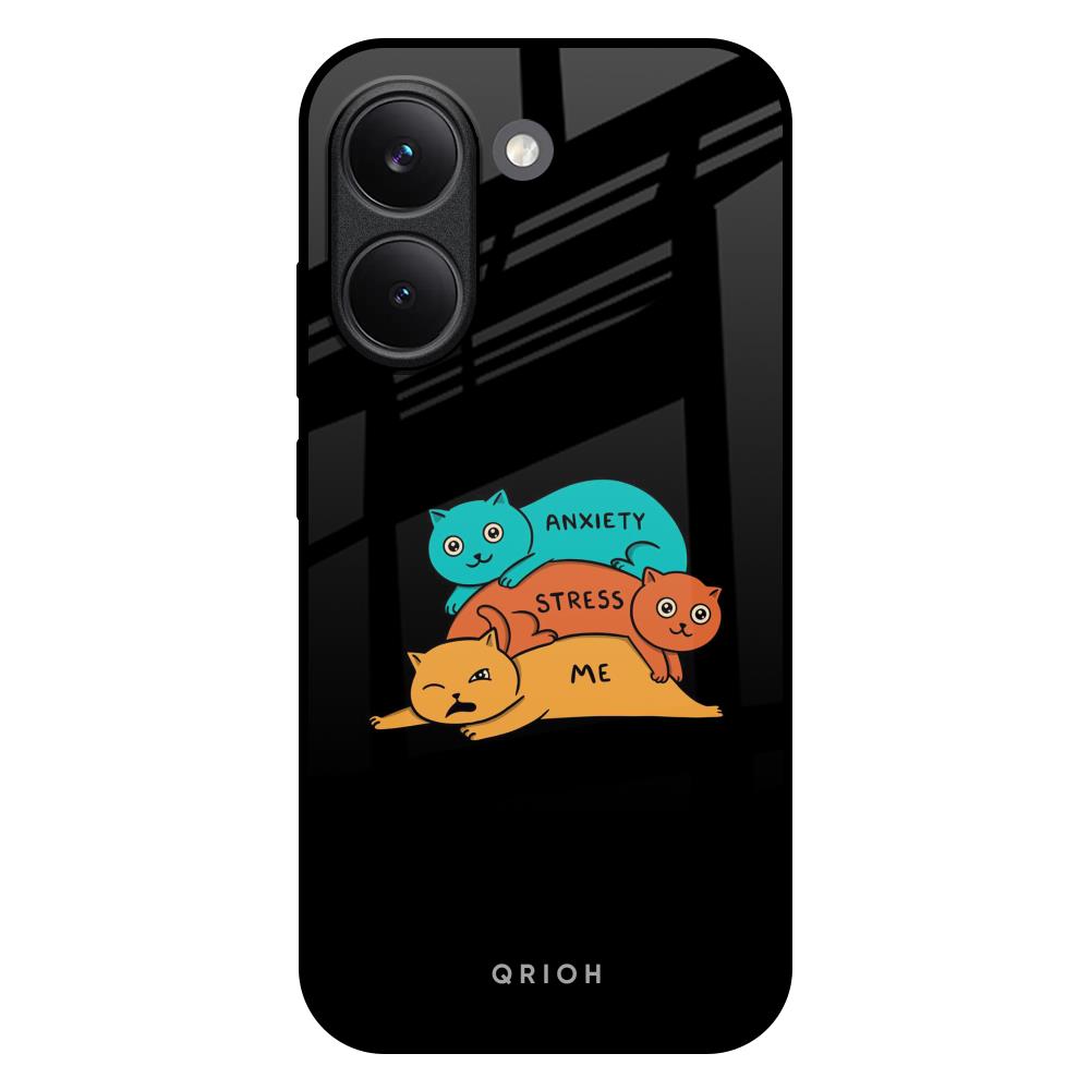 Anxiety Stress Poco X8 Pro 5G Glass Back Cover Online