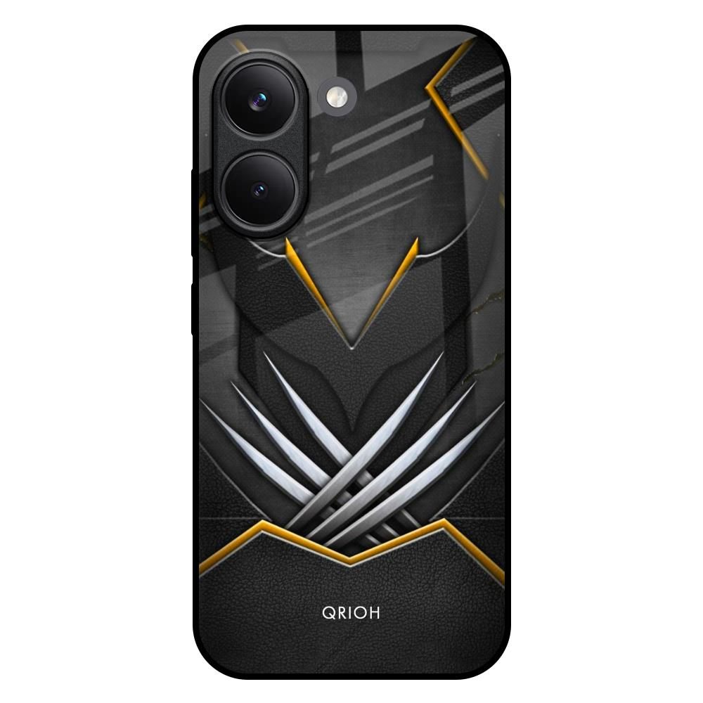 Black Warrior Poco X8 Pro 5G Glass Back Cover Online