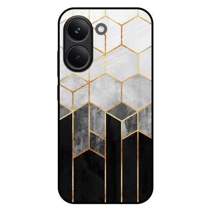 Tricolor Pattern Poco X8 Pro 5G Glass Back Cover Online