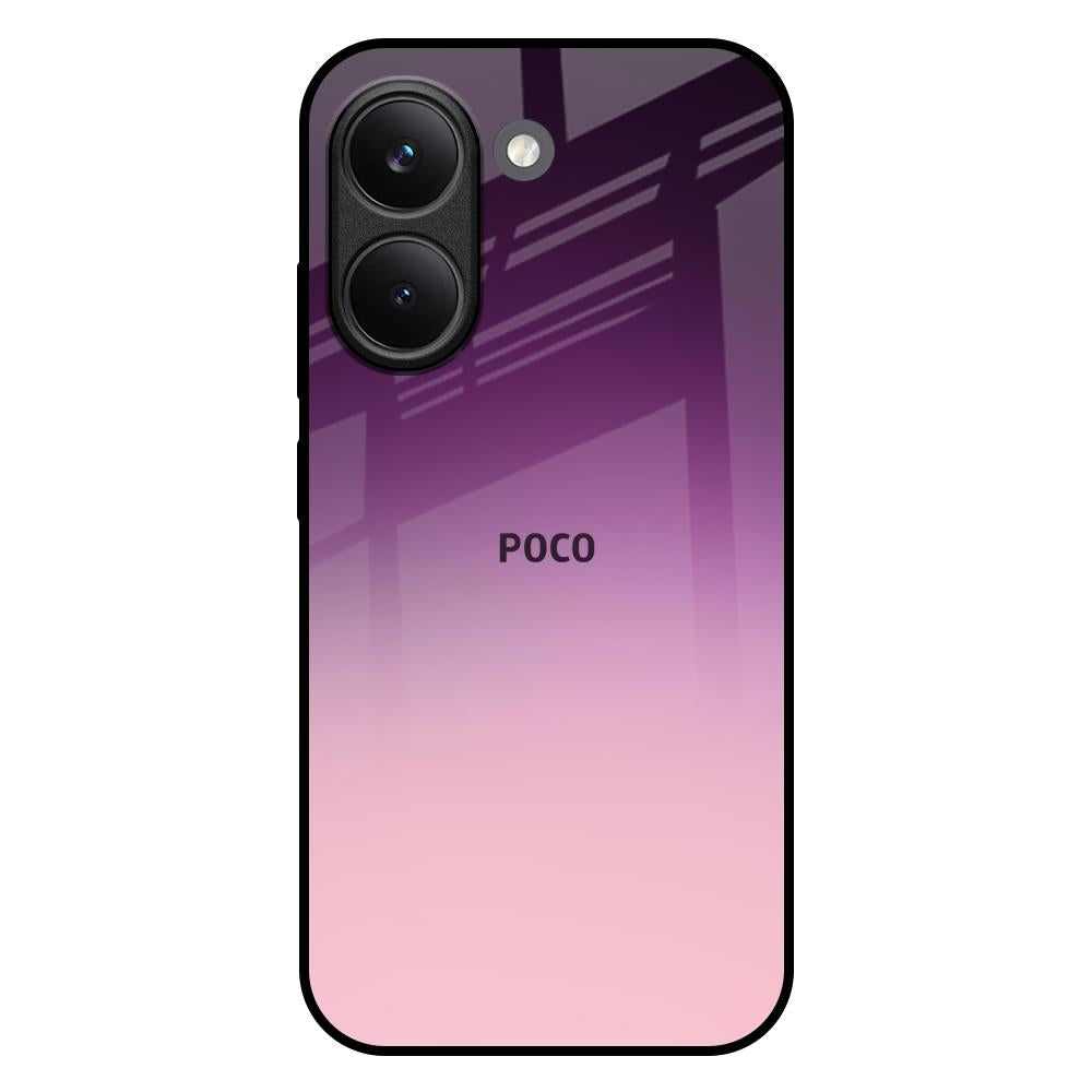 Purple Gradient Poco X8 Pro 5G Glass Back Cover Online
