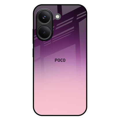 Purple Gradient Poco X8 Pro 5G Glass Back Cover Online
