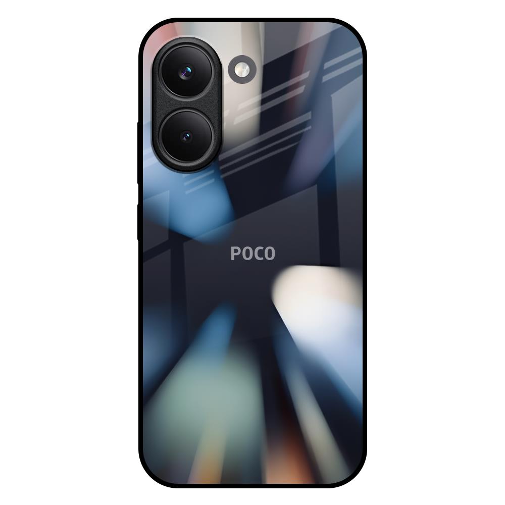 Colorful Illusion Poco X8 Pro 5G Glass Back Cover Online