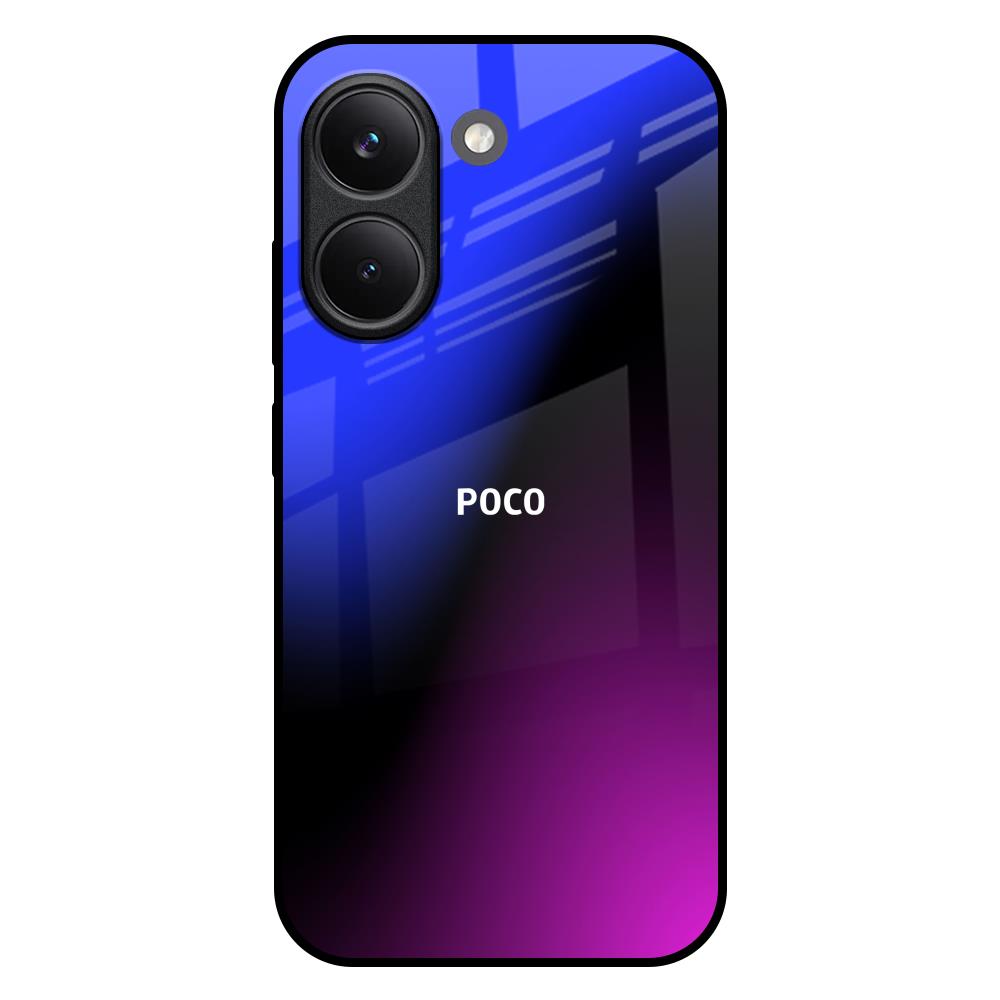 Viola Gradient Poco X8 Pro 5G Glass Back Cover Online