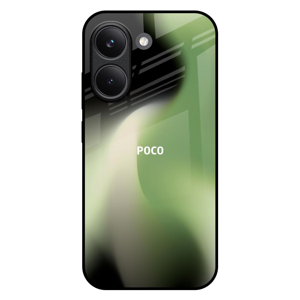 Green Tornado Poco X8 Pro 5G Glass Back Cover Online