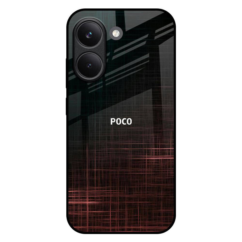 Wooden Mat Poco X8 Pro 5G Glass Back Cover Online