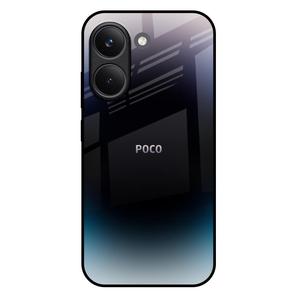Black Obsidian Poco X8 Pro 5G Glass Back Cover Online