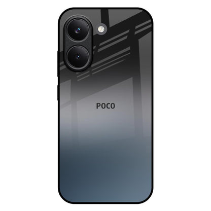 Dramatic Grey Poco X8 Pro 5G Glass Back Cover Online