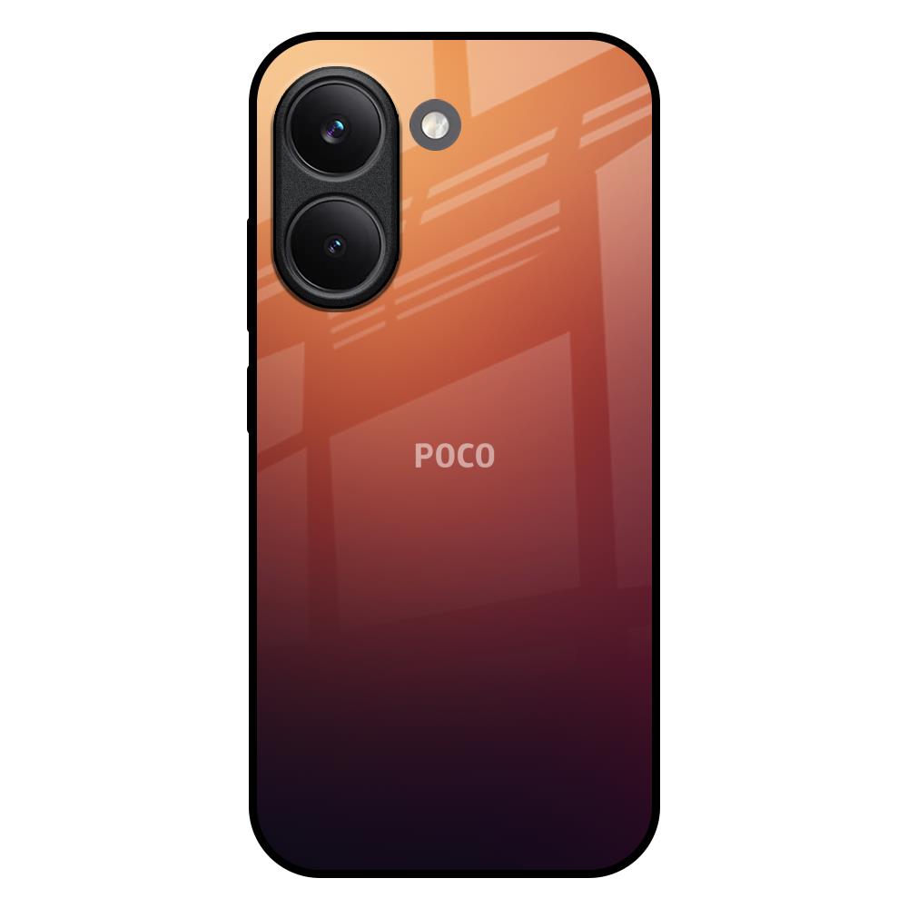 Sunset Background Poco X8 Pro 5G Glass Back Cover Online