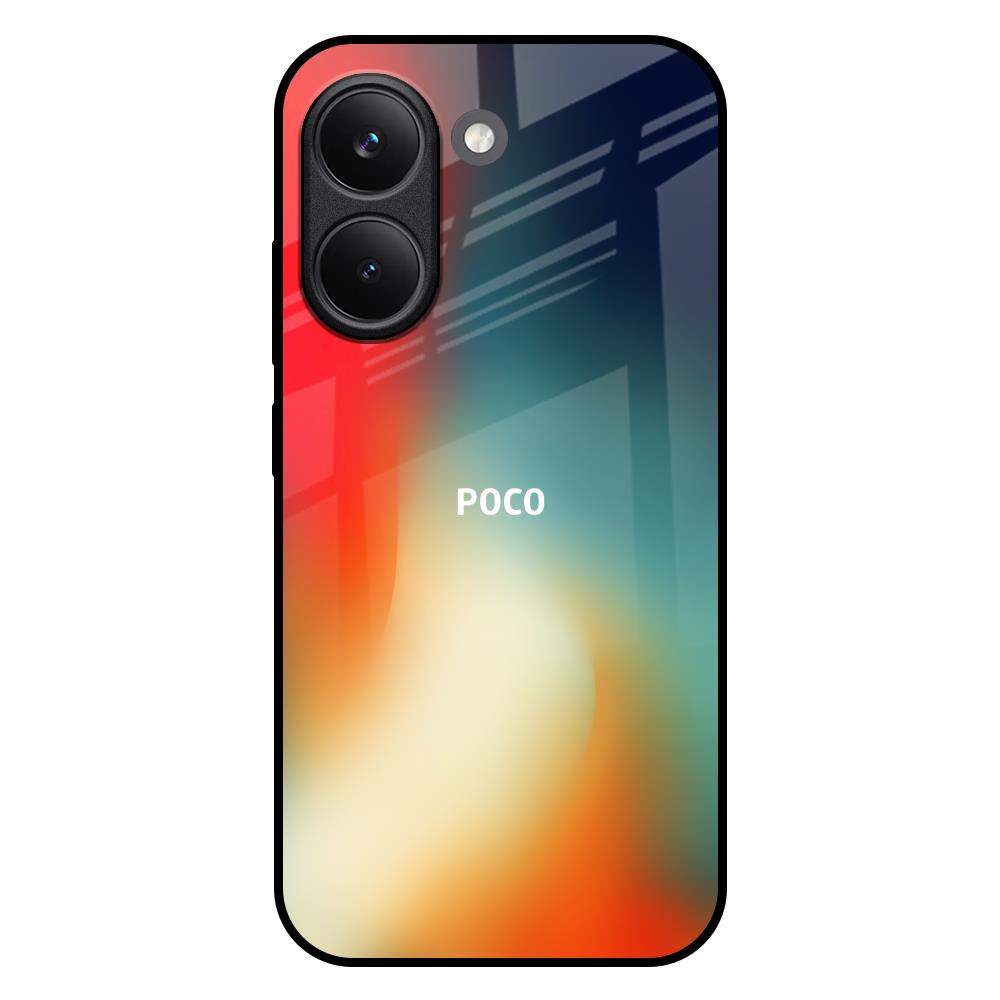 Tri Light Poco X8 Pro 5G Glass Back Cover Online