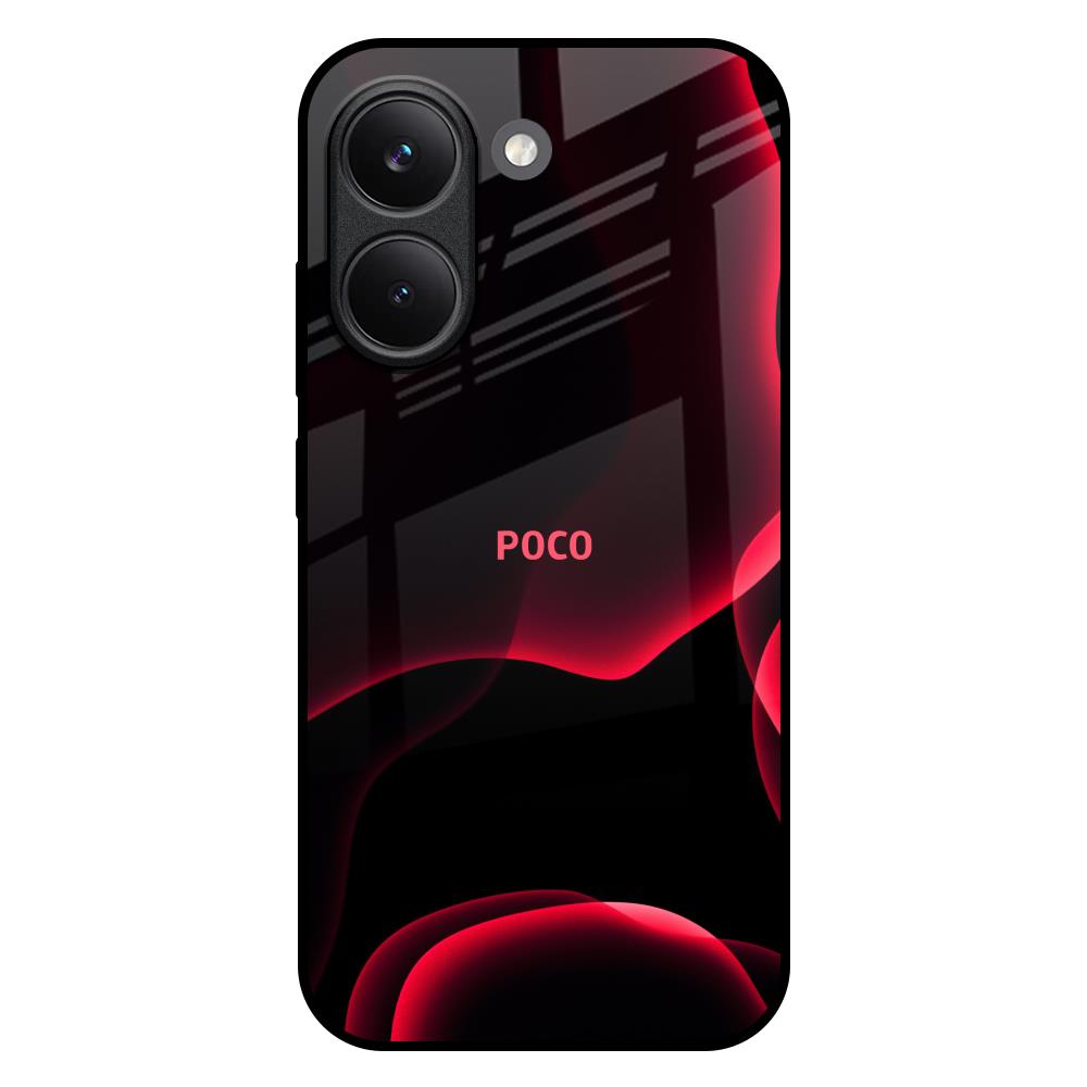 Red Thunder Poco X8 Pro 5G Glass Back Cover Online