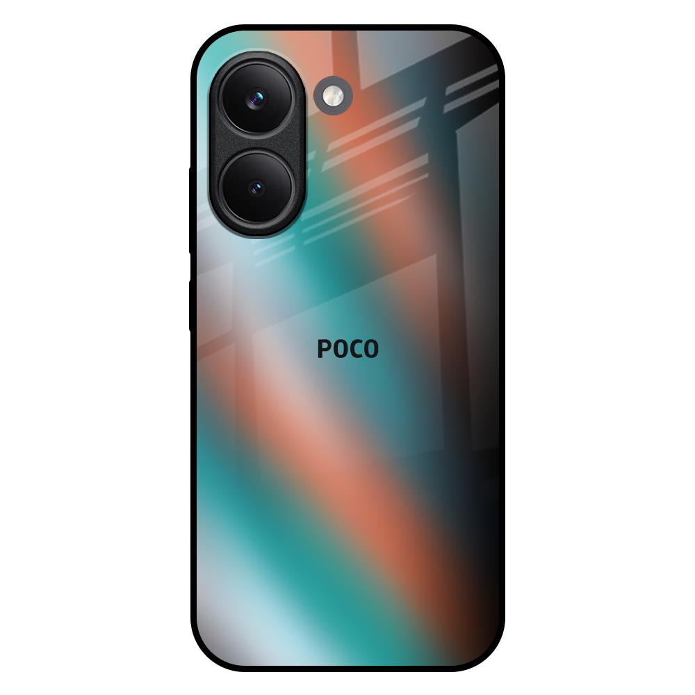 Melted Emerald Poco X8 Pro 5G Glass Back Cover Online