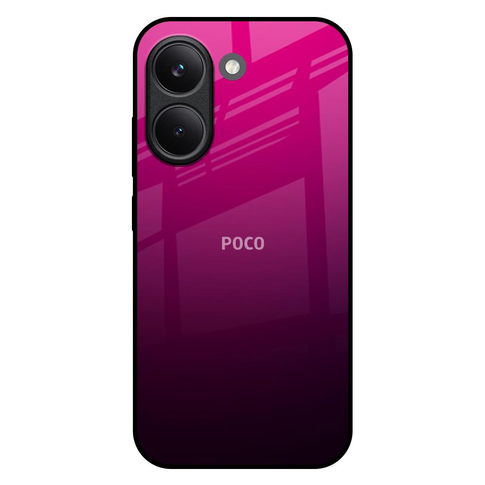 Purple Ombre Pattern Poco X8 Pro 5G Glass Back Cover Online