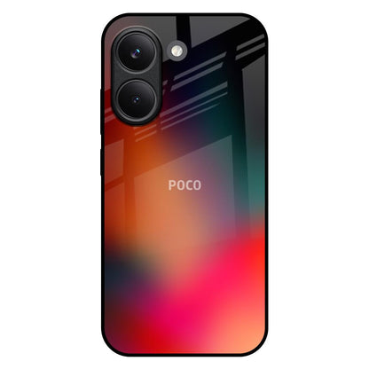 Playful Gradient Poco X8 Pro 5G Glass Back Cover Online