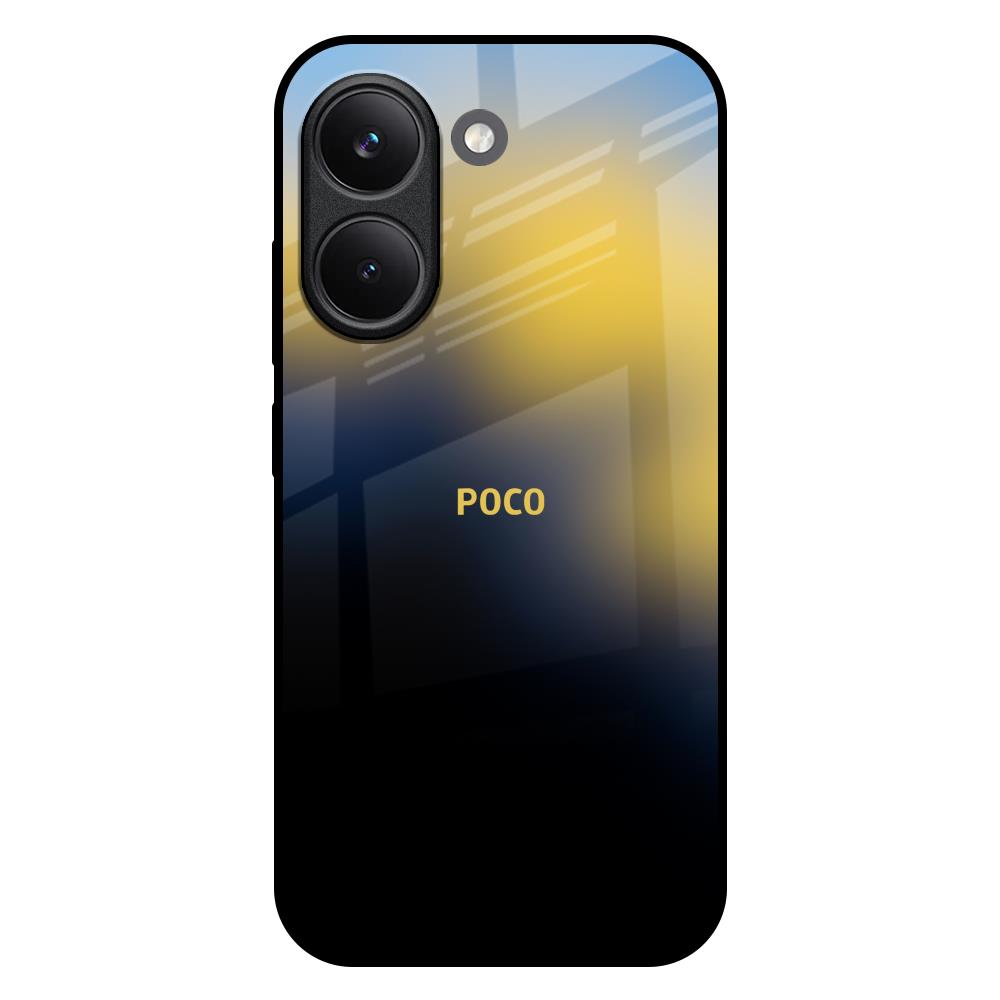 Sunflower Garden Poco X8 Pro 5G Glass Back Cover Online