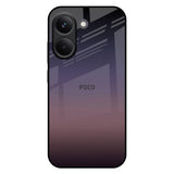 Grey Ombre Poco X8 Pro 5G Glass Back Cover Online