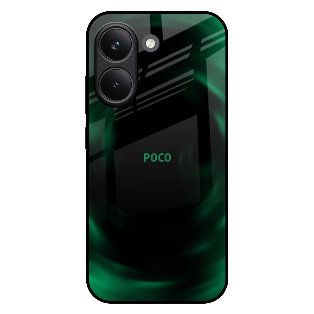 Green Well Poco X8 Pro 5G Glass Back Cover Online