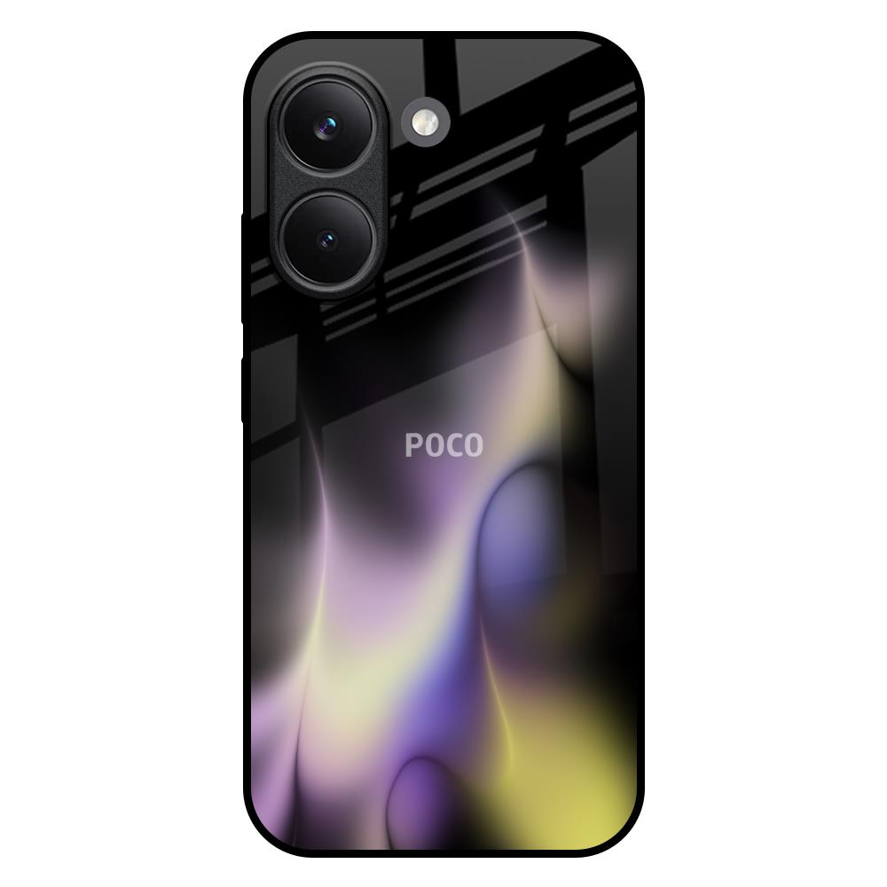 Flames Flow Poco X8 Pro 5G Glass Back Cover Online