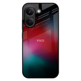Mystere Red Poco X8 Pro 5G Glass Back Cover Online