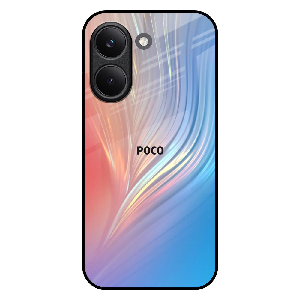 Mystic Aurora Poco X8 Pro 5G Glass Back Cover Online
