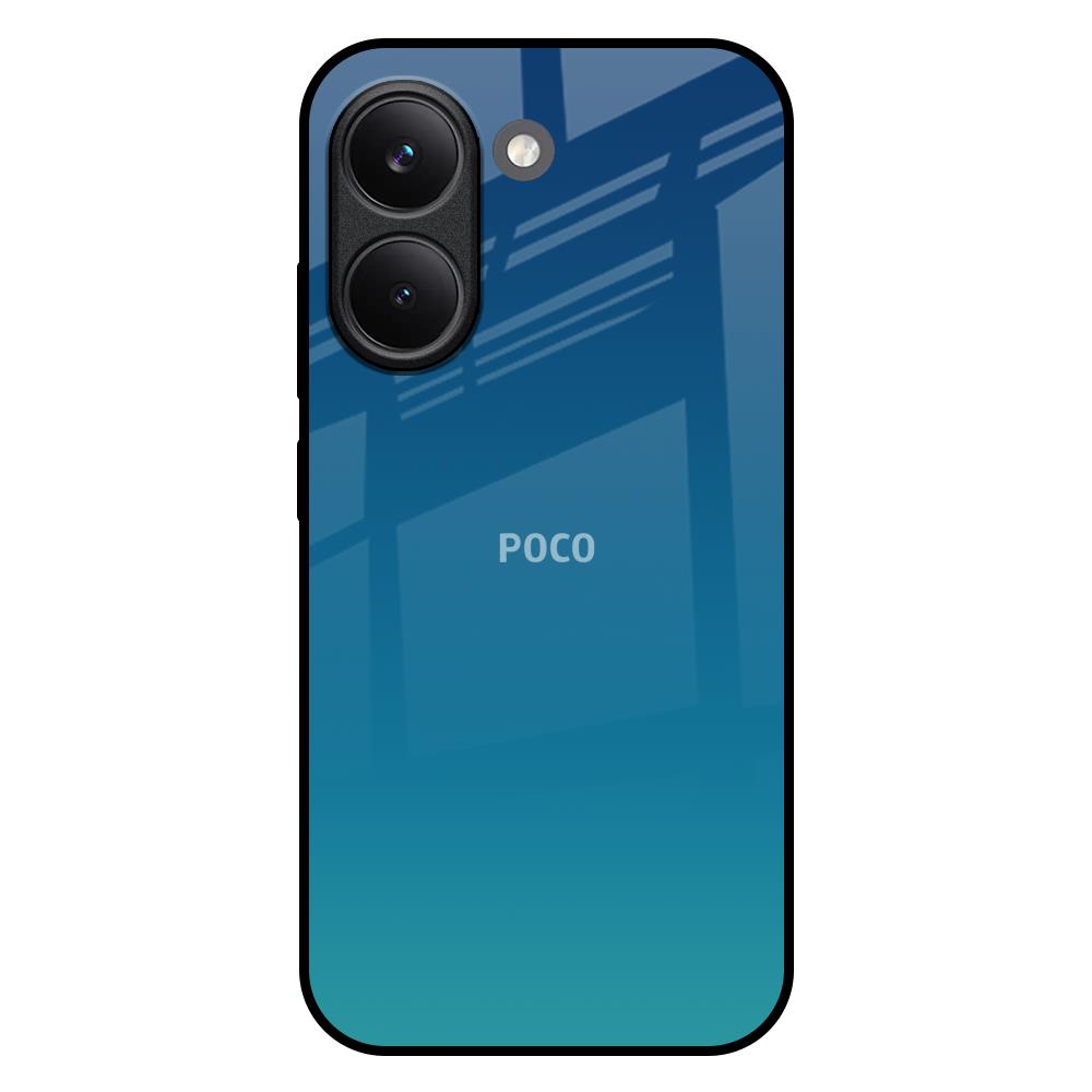Celestial Blue Poco X8 Pro 5G Glass Back Cover Online