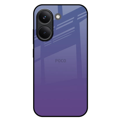Indigo Pastel Poco X8 Pro 5G Glass Back Cover Online