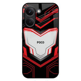 Quantum Suit Poco X8 Pro 5G Glass Back Cover Online