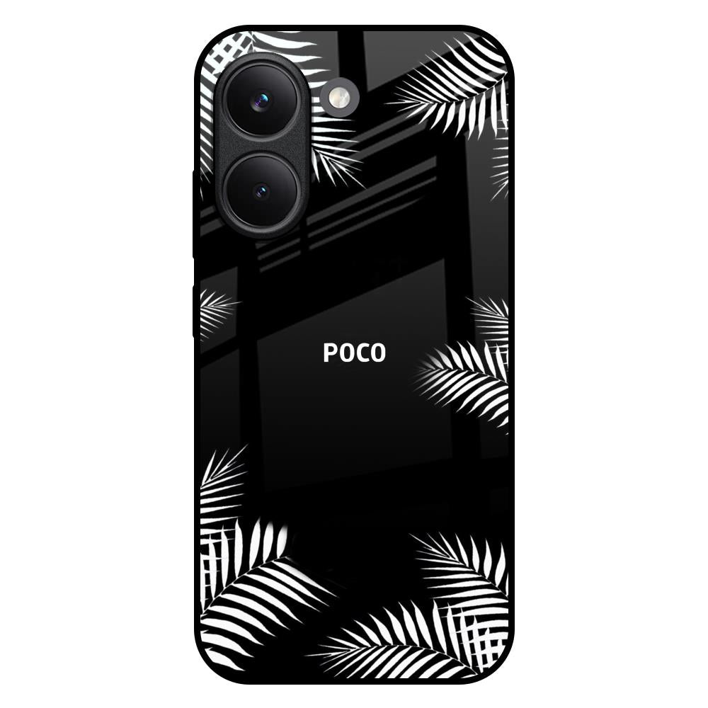 Zealand Fern Design Poco X8 Pro 5G Glass Back Cover Online