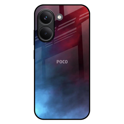 Smokey Watercolor Poco X8 Pro 5G Glass Back Cover Online