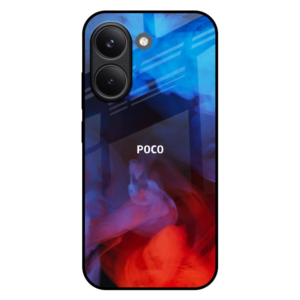 Dim Smoke Poco X8 Pro 5G Glass Back Cover Online