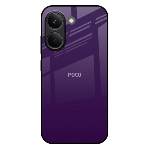 Dark Purple Poco X8 Pro 5G Glass Back Cover Online