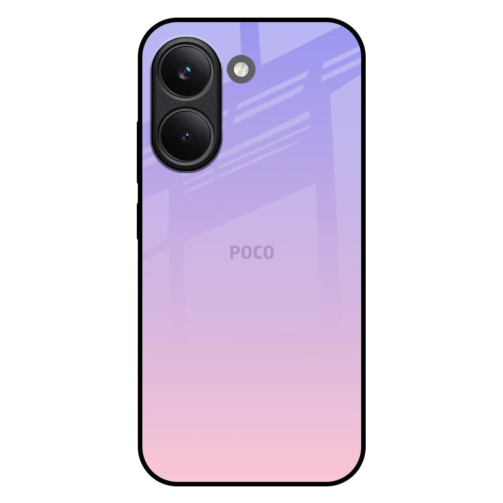 Lavender Gradient Poco X8 Pro 5G Glass Back Cover Online