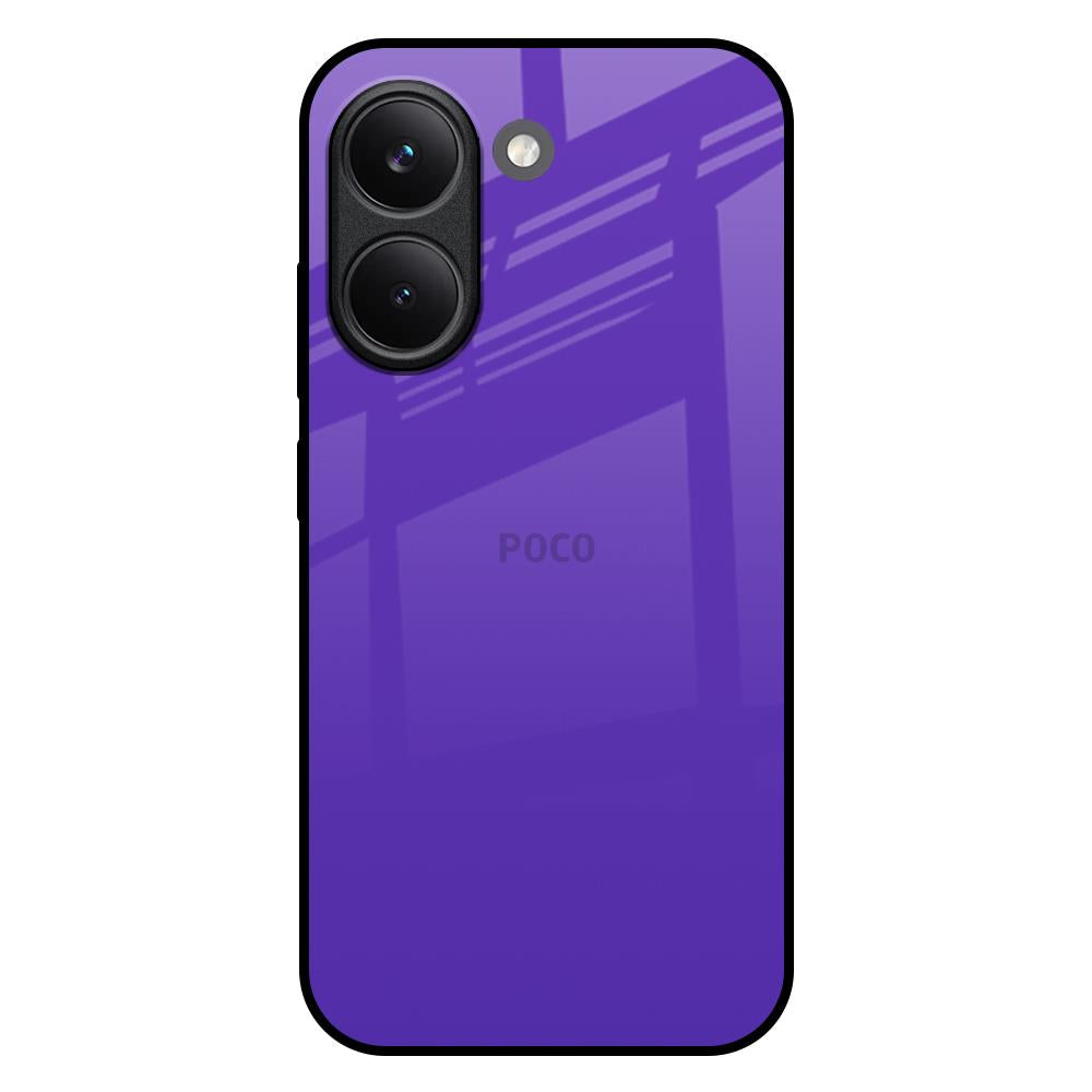 Amethyst Purple Poco X8 Pro 5G Glass Back Cover Online