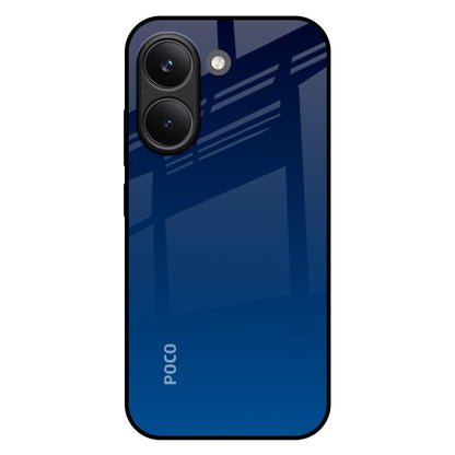 Very Blue Poco X8 Pro 5G Glass Back Cover Online