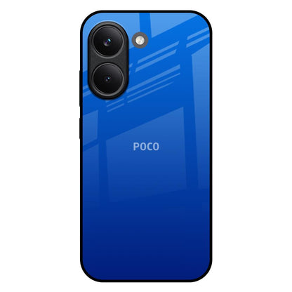 Egyptian Blue Poco X8 Pro 5G Glass Back Cover Online