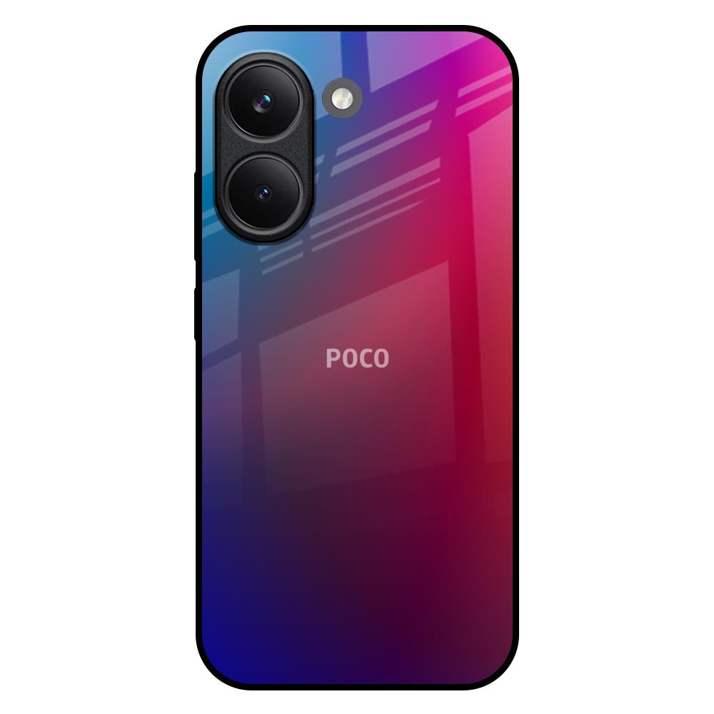 Magical Color Shade Poco X8 Pro 5G Glass Back Cover Online