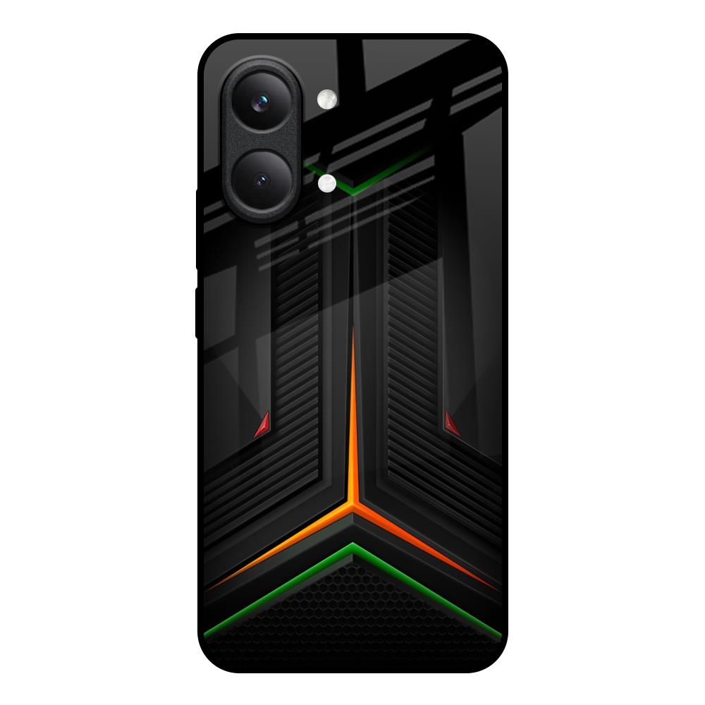 Modern Ultra Chevron Poco X8 Pro max 5G Glass Back Cover Online