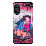Radha Krishna Art Poco X8 Pro max 5G Glass Back Cover Online