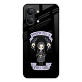 Touch Me & You Die Poco X8 Pro max 5G Glass Back Cover Online