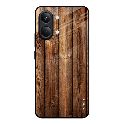 Timber Printed Poco X8 Pro max 5G Glass Back Cover Online