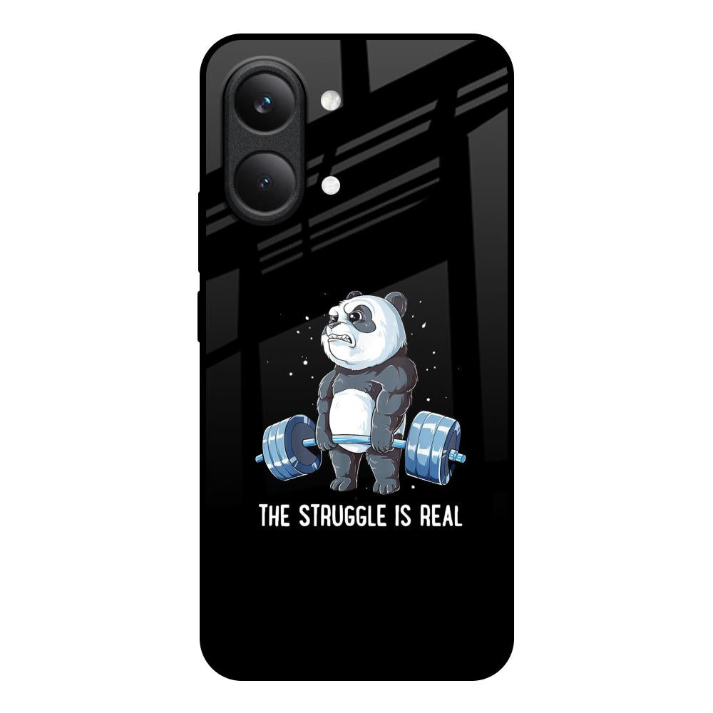 Real Struggle Poco X8 Pro max 5G Glass Back Cover Online