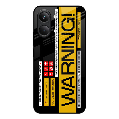 Aircraft Warning Poco X8 Pro max 5G Glass Back Cover Online
