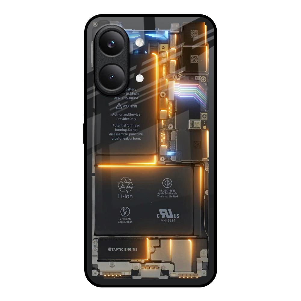 Glow Up Skeleton Poco X8 Pro max 5G Glass Back Cover Online