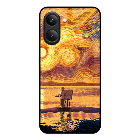 Sunset Vincent Poco X8 Pro max 5G Glass Back Cover Online