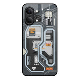 Retro Futuristic Poco X8 Pro max 5G Glass Back Cover Online