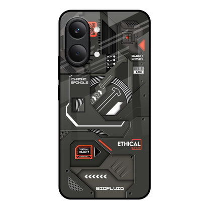 Tech Aesthetics Poco X8 Pro max 5G Glass Back Cover Online