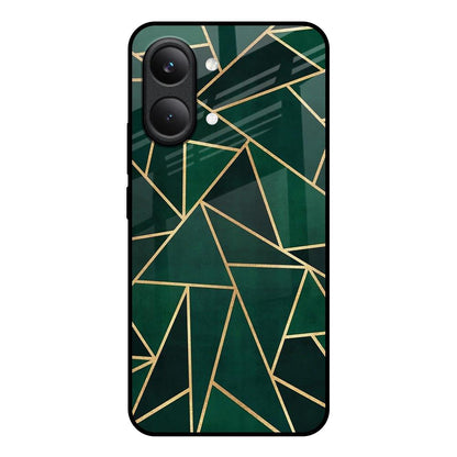 Abstract Green Poco X8 Pro max 5G Glass Back Cover Online