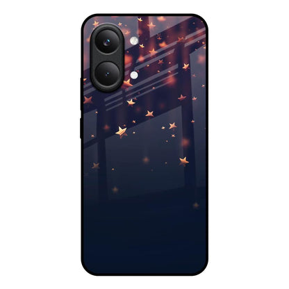 Falling Stars Poco X8 Pro max 5G Glass Back Cover Online