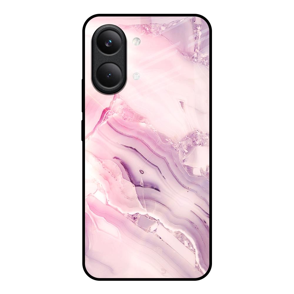 Diamond Pink Gradient Poco X8 Pro max 5G Glass Back Cover Online